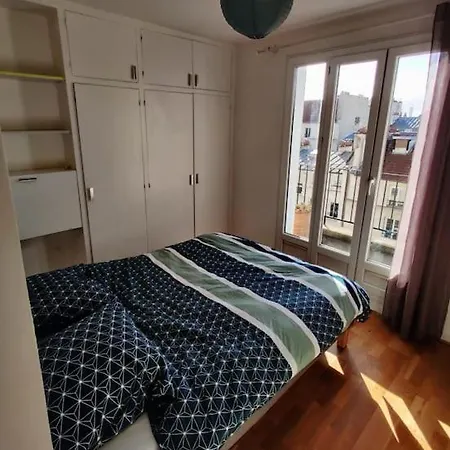 55m² Calme Quartier Republique * Paříž